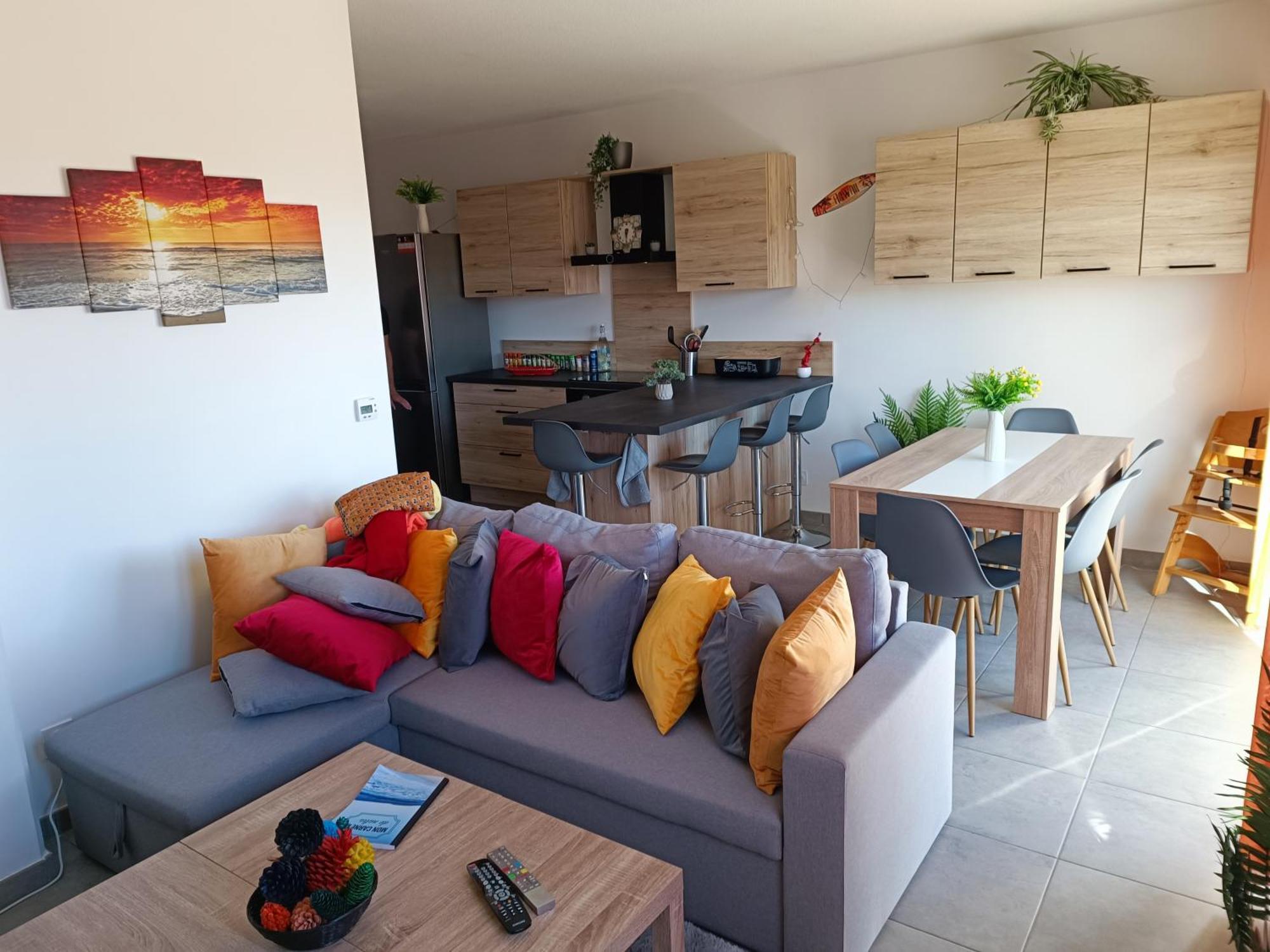 Mimizan Apt Neuf 80M2 +Terrasse 100M Plage エクステリア 写真